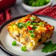 Homemade Southwest Breakfast Casserole