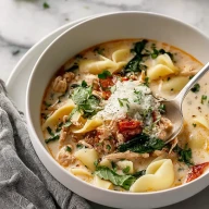 Italian White Lasagna Soup