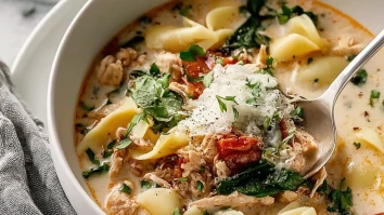 Italian White Lasagna Soup