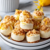 Lemon Cheesecake Bites