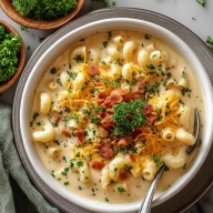 Mac and Cheese Soup