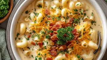 Mac and Cheese Soup