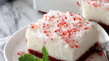Peppermint Poke Cake