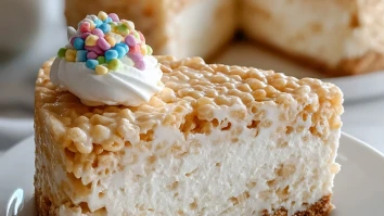 Rice Krispie Treat Cheesecake Recipe