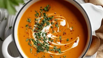 Satisfying Gluten And Dairy Free Sweet Potato Soup