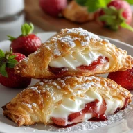 Strawberry Cheesecake Turnovers