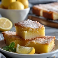 The Best Gooey Lemon Butter Cake