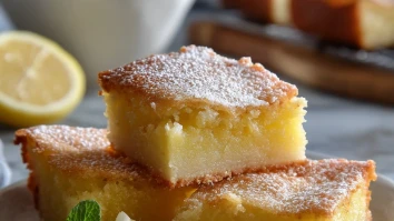 The Best Gooey Lemon Butter Cake