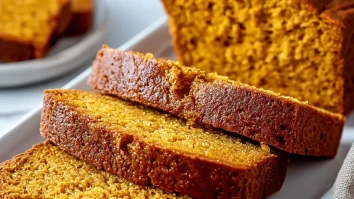 Ultra-Moist Vanilla Pudding Pumpkin Bread