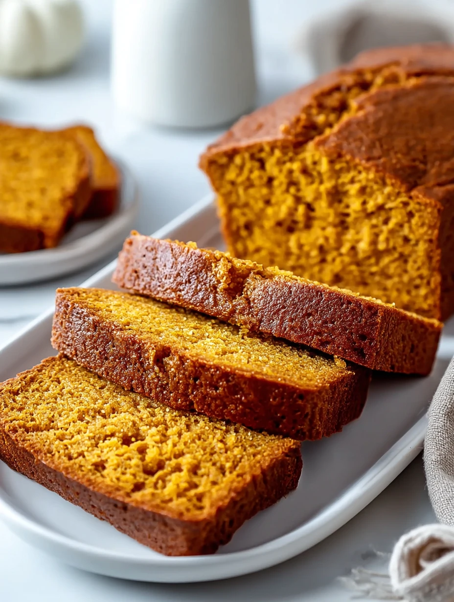 Ultra-Moist Vanilla Pudding Pumpkin Bread