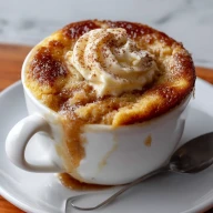 Warm Apple Mug Cake